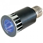 MR B E27 5W blue LED lamp 